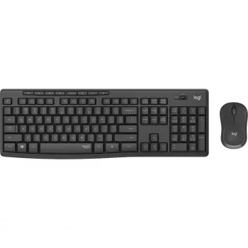 MK295 Silent Wireless Combo Graphite UK Intnl