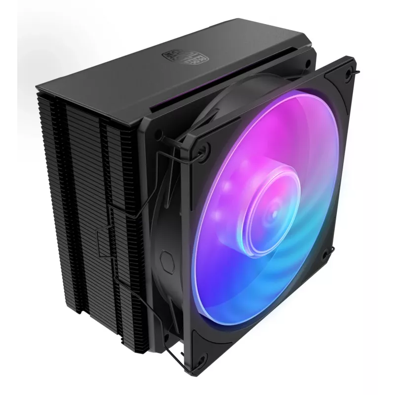 Chłodzenie powietrzne Cooler Master Hyper 212 3DHP Czarny ARGB — wentylator 120 mm, kompatybilne z LGA1700/AM5/AM4