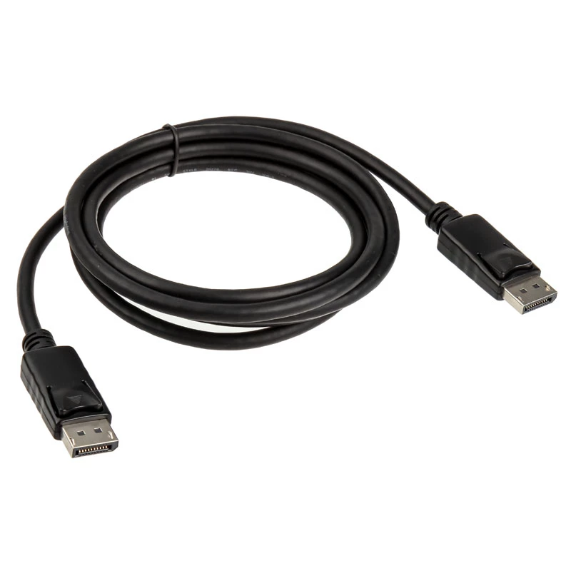 Kabel DisplayPort Akasa AK-CBDP01-20BK 2 m Czarny