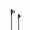 Sbox USB-C-90-B USB->Type C 90 M/M 1,5 m czarny