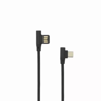 Sbox USB-C-90-B USB->Type C 90 M/M 1,5 m czarny