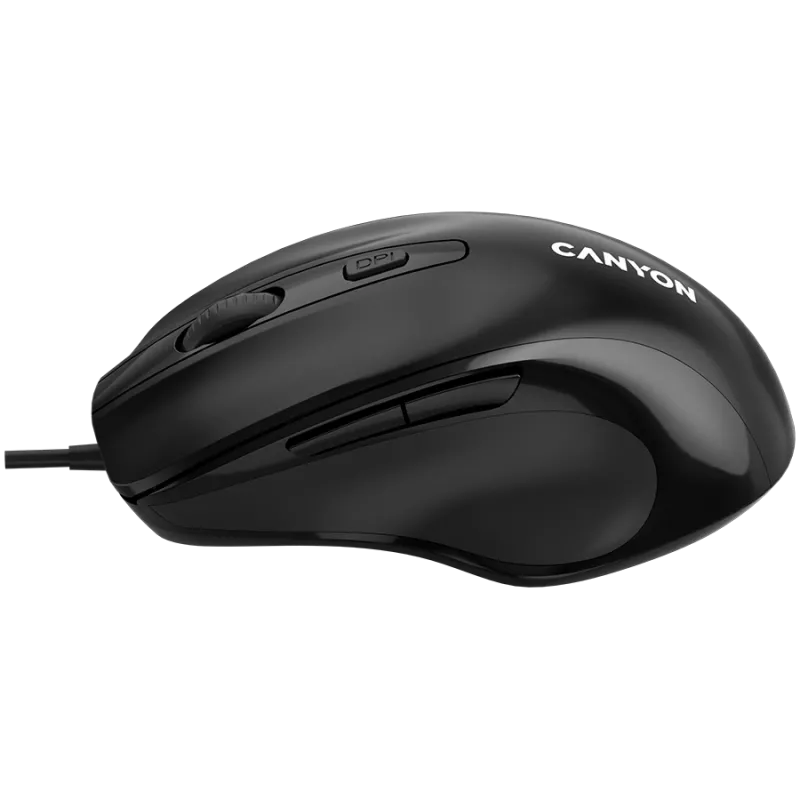 Mysz CANYON M-6 przewodowa czarna
