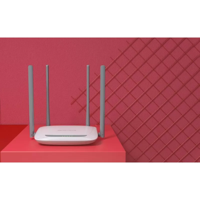 Router bezprzewodowy Mercusys MW325R, jednopasmowy (2,4 GHz), Fast Ethernet, biały