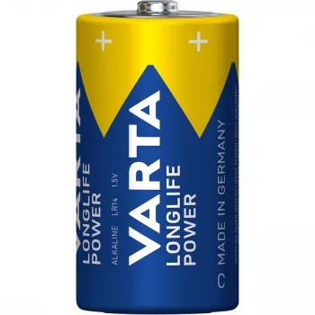 Bateria Varta Alkaiczna Baby C 04914 121 111 — bateria alkaliczna rozmiar C, pojedyncze ogniwo