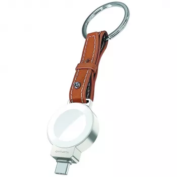 Ładowarka bezprzewodowa 4smarts 541476 do Apple Watch — srebrna