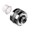 Alphacool Eiszapfen Pro Connector 16mm Hardtube Fitting G1/4, 6-pack - chrom