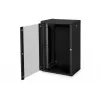 Digitus Unique DN-19 20-U-SW - szafka - szafka sieciowa - do montażu ściennego - czarna, RAL 9005 - 20U - 48,3 cm (19 inch)
