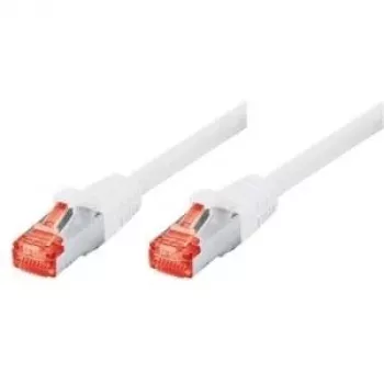 Tecline exertis Connect - Patch-Cable - RJ-45 (M) do RJ-45 (M) - 5 m - SSTP-Cable - CAT 6 - bezhalogenowy - Biały (71505W)