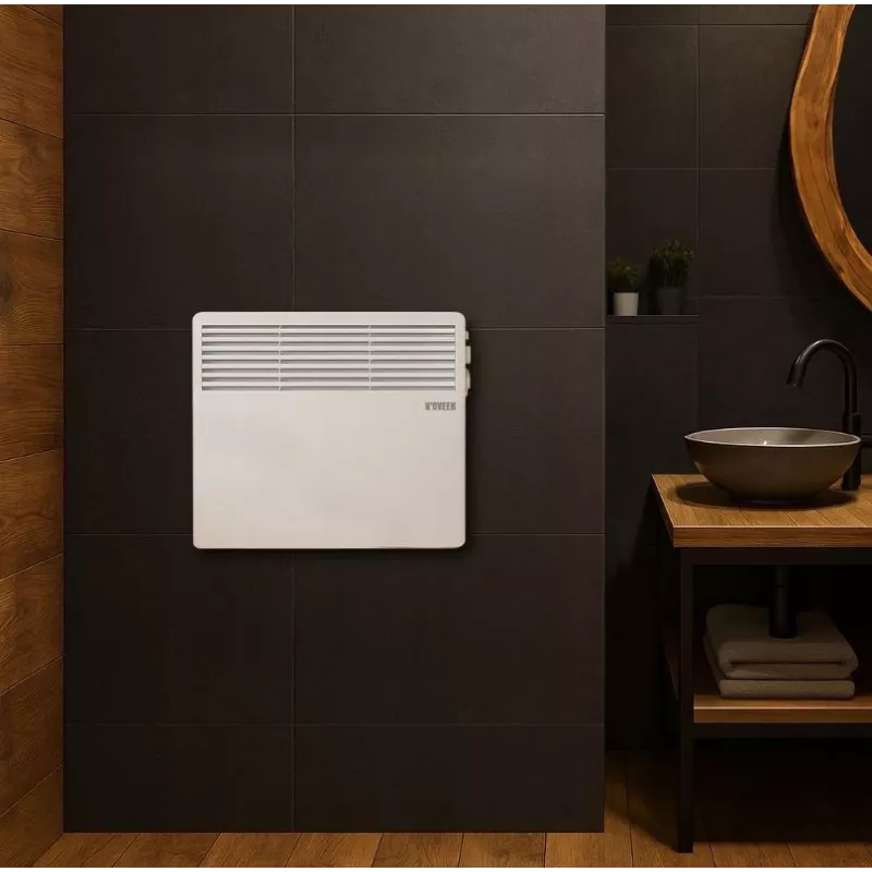 Elektryczny przenośny/nasienny grzejnik konwektorowy N'OVEEN 1000W z termostatem CH3350