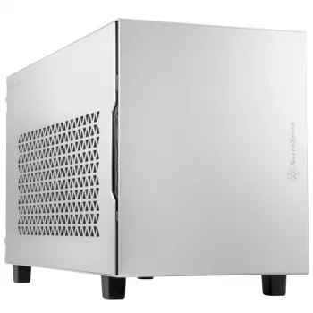 Obudowa Mini-ITX SILVERSTONE SST-SG15S, kompaktowa aluminiowa obudowa srebrna
