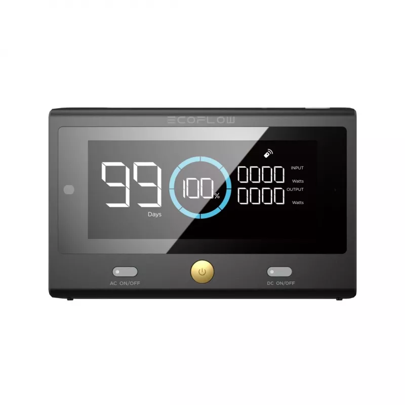 EcoFlow 50049001 pilot zdalnego sterowania do przenośnej stacji zasilania DELTA Pro, Bluetooth, czarny