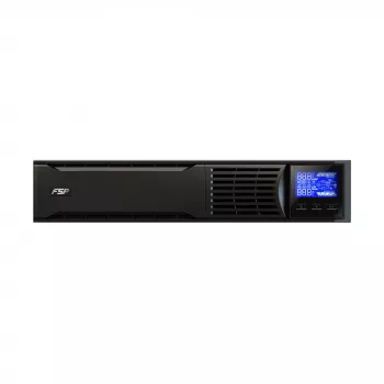 Zasilacz bezprzerwowy FSP CHAMP 3K 3000 VA 2700 W, rack 2U, gniazda IEC