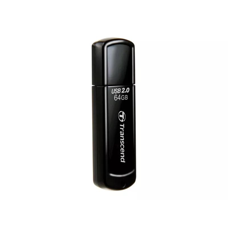 Pamięć USB Transcend JetFlash 350 64 GB, USB 2.0, czarna