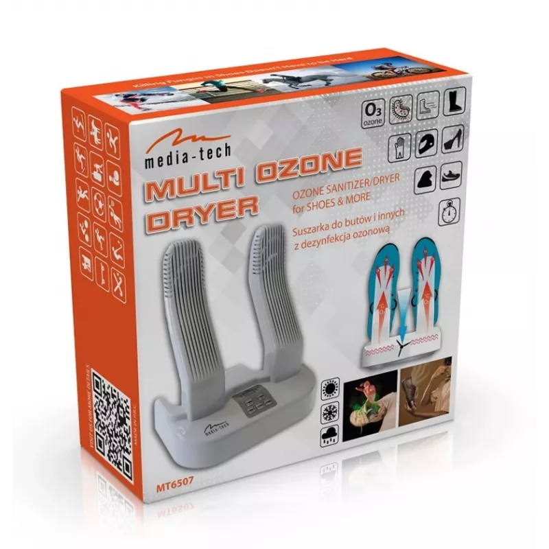 Suszarka do butów z funkcją sterylizacji MULTI DRYER OZONE PRO MT6507