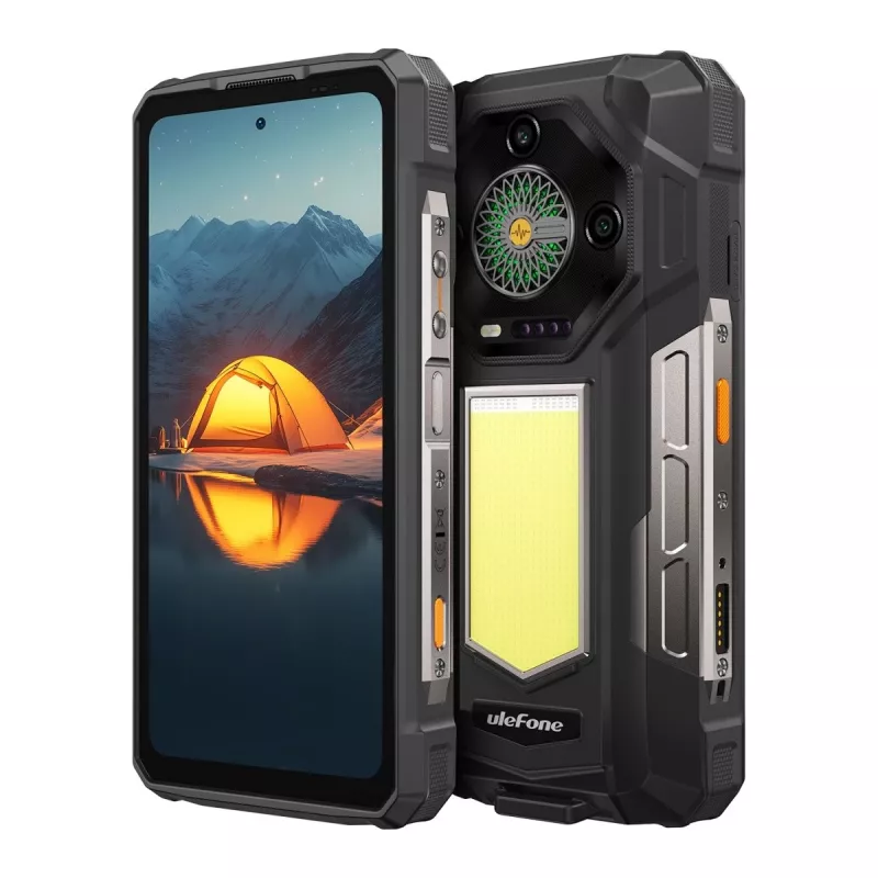 Wytrzymały smartfon UleFone Armor 33 5G 6,3 cala — 12 GB RAM, 512 GB pamięci, czarny