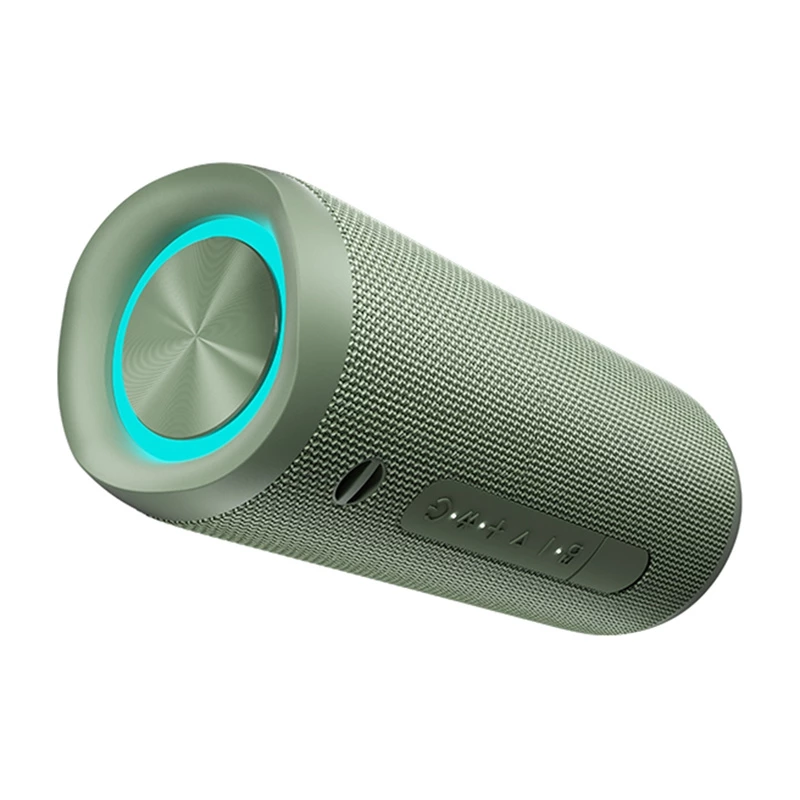 Głośnik bezprzewodowy QCY SP7 zielony Bluetooth 5.0 przenośny, akumulator, kompaktowa konstrukcja