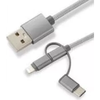 CoreParts MOBX-ACC-003 kabel USB 1 m Micro-USB A Micro-USB B Szary