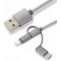 CoreParts MOBX-ACC-003 kabel USB 1 m Micro-USB A Micro-USB B Szary