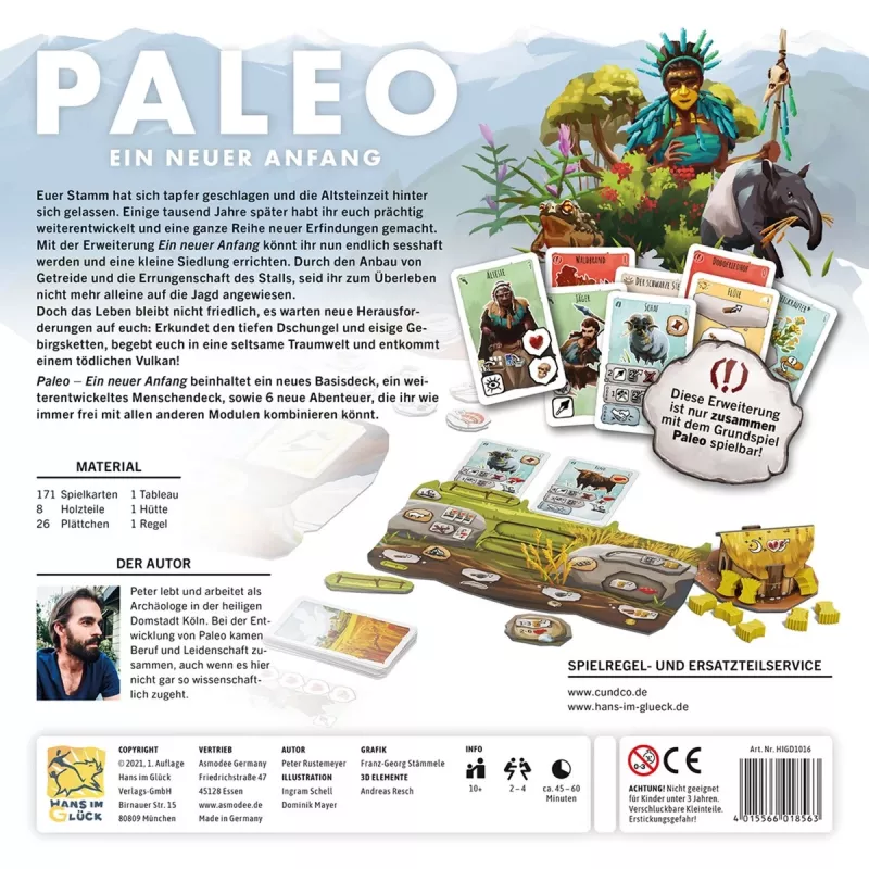 Paleo - A New Beginning, rozszerzenie gry planszowej