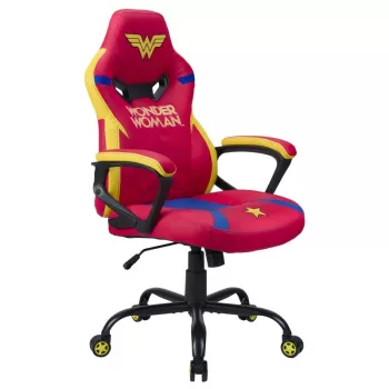 Fotel gamingowy PC Subsonic SA5573-W1 Tapicerowane siedzisko Niebieski Czerwony Żółty