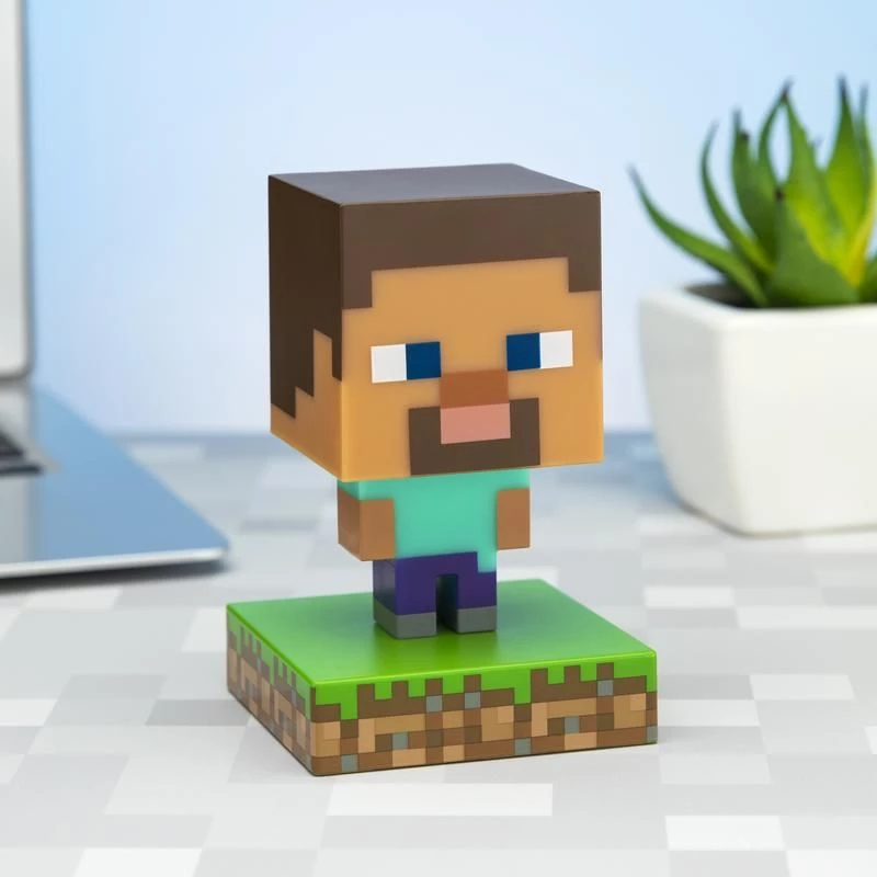 Lampka Paladone Minecraft Steve Icon Light