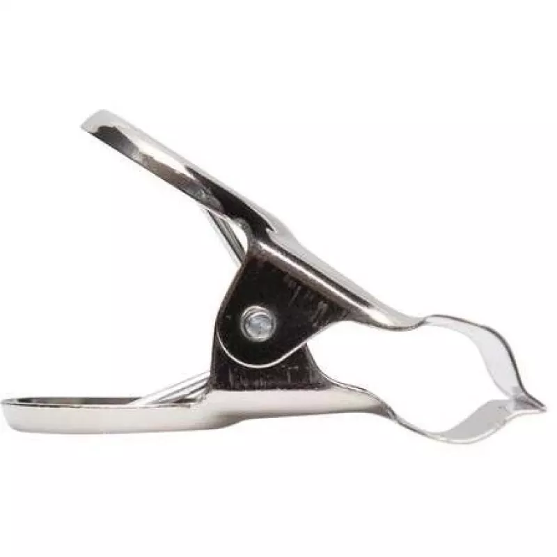 MAUL klips do listów wykonany z metalu, kolor: nikiel, szerokość: 50 mm, szerokość zacisku: 20 mm, opakowanie samoobsługowe (21750-96)