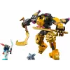 Zestaw konstrukcyjny LEGO NINJAGO 71839 Arin's Spinjitzu Battle Mech, 213 elementów, 2 minifigurki, wysokość 160 mm
