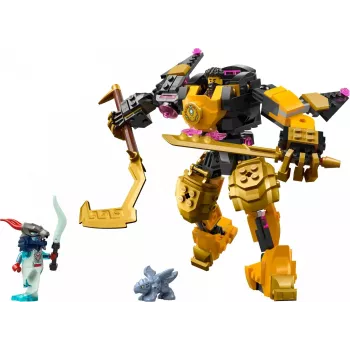 Zestaw konstrukcyjny LEGO NINJAGO 71839 Arin's Spinjitzu Battle Mech, 213 elementów, 2 minifigurki, wysokość 160 mm