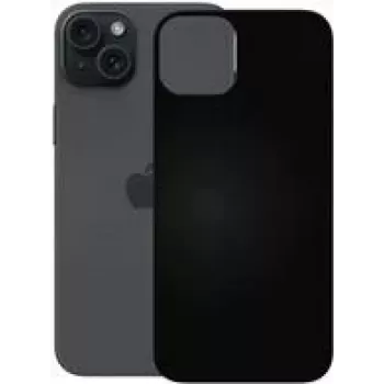 PEDEA miękkie etui TPU do iPhone 15 Plus, czarne (50160972)