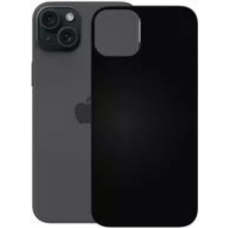PEDEA miękkie etui TPU do iPhone 15 Plus, czarne (50160972)