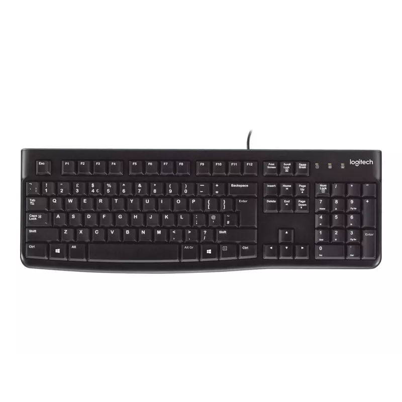 Logitech K120 - klawiatura - USB - QWERTY - włoski