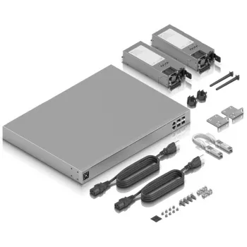 Ubiquiti UniFi Gateway Enterprise - Urządzenie zabezpieczające - 25GbE, 10GbE, 2,5GbE - 1U - Montaż w szafie (UXG-Enterprise)