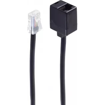 kabel telefoniczny ShiverPeaks BS70226-8/8 6 m czarny