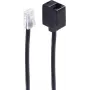 kabel telefoniczny ShiverPeaks BS70226-8/8 6 m czarny