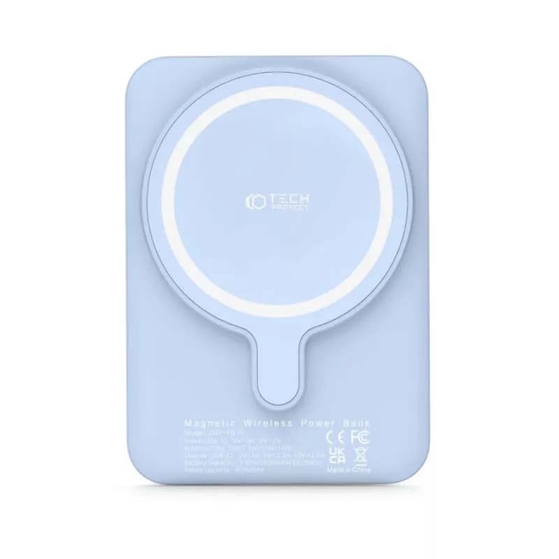 Przenośny powerbank TECH-PROTECT PB10 LIFEMAG 5000mAh niebieski