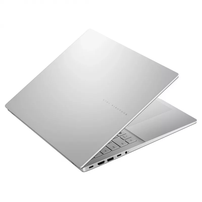 ASUS Vivobook S16 S3607VA-RP097W Core 5 210H 16.0WUXGA IPS-level Panel 144Hz 300nits AG 16GB DDR5 SSD512 Intel UHD Graphics WLAN+BT Cam1080p 70WHrs Win11 Cool Srebrny