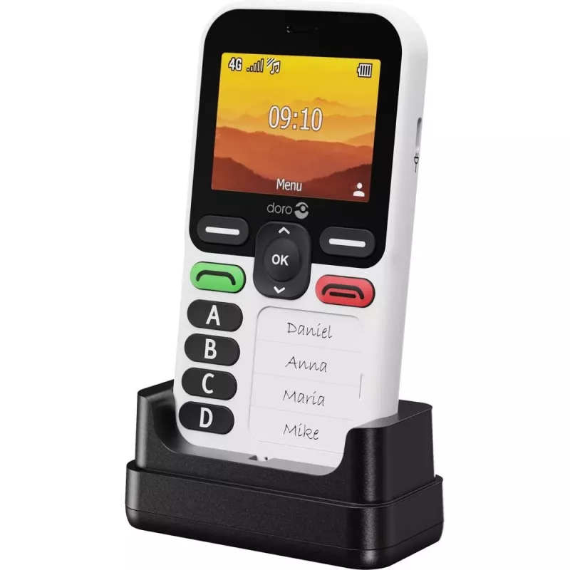 Smartphone Doro Leva X10 2.4 cala 1150 mAh grafitowy