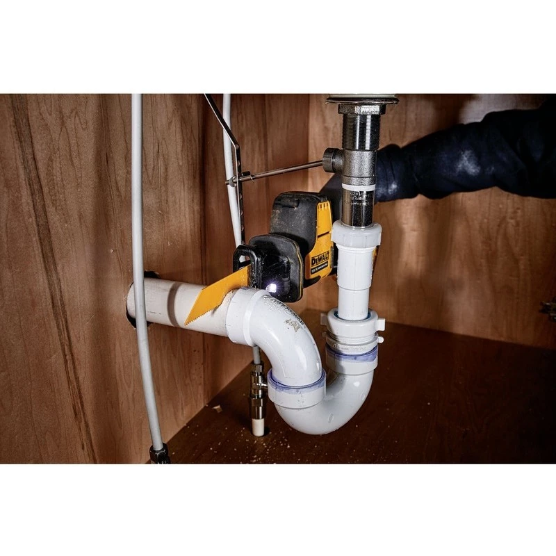 Piła szablasta DeWALT DCS312D2-QW 2800 skoków/min Czarna, Żółta
