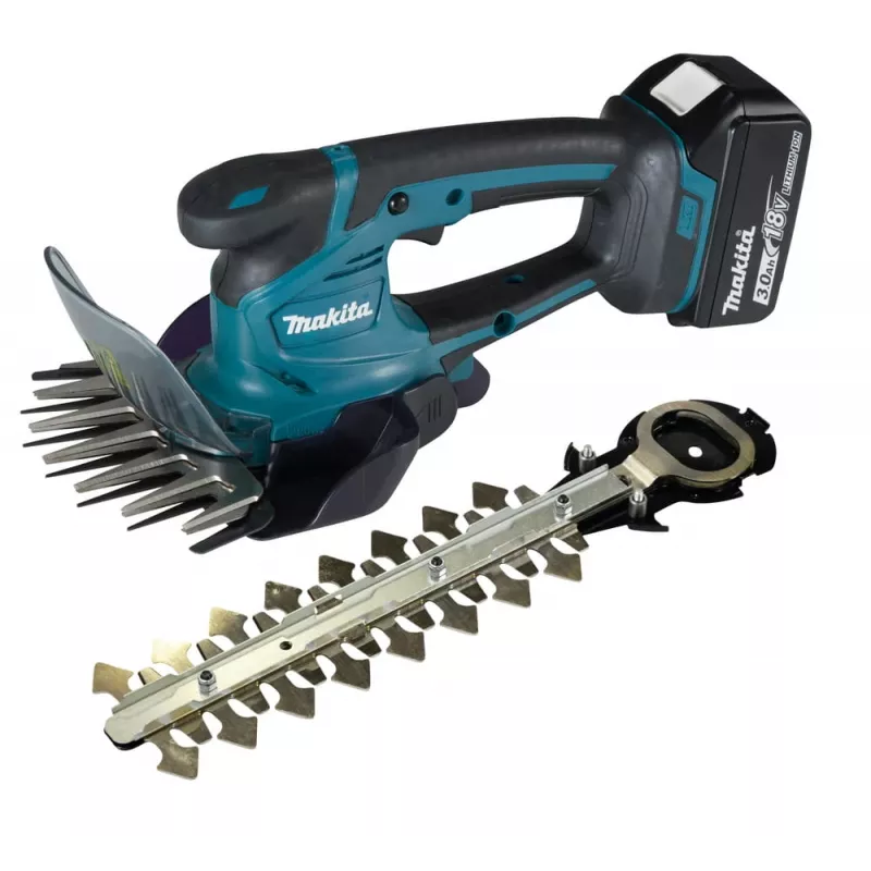 Makita DUM604RFX - Nożyce do trawy/krzewów - Akumulatorowe bez akumulatora - 2500 skoków/min - 160 mm - Rozstaw zębów: 10 mm (DUM604RFX)