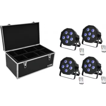 Lampa podłogowa LED EUROLITE SLS-603 TCL UV 4x — LED scena/lampa podłogowa z 4 tubami UV TCL