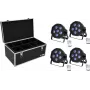 Lampa podłogowa LED EUROLITE SLS-603 TCL UV 4x — LED scena/lampa podłogowa z 4 tubami UV TCL