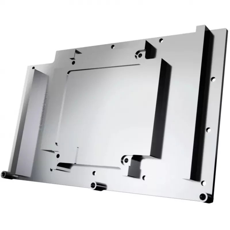 Backplate Alphacool Core Aluminium Chrome miedź Czarny 148.5x201.4x34.4mm