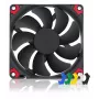 Noctua NF-A9x14 HS-PWM CH.BK.S 92 mm cienki wentylator PWM do obudowy komputera, 12 V, 600–2500 RPM, 57,5 m³/h, grubość 14 mm