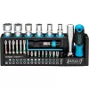 Hazet Bit Set 2300SH-1 — 39-częściowy zestaw bitów płaskich, Phillips, Pozidriv, sześciokątnych i Torx