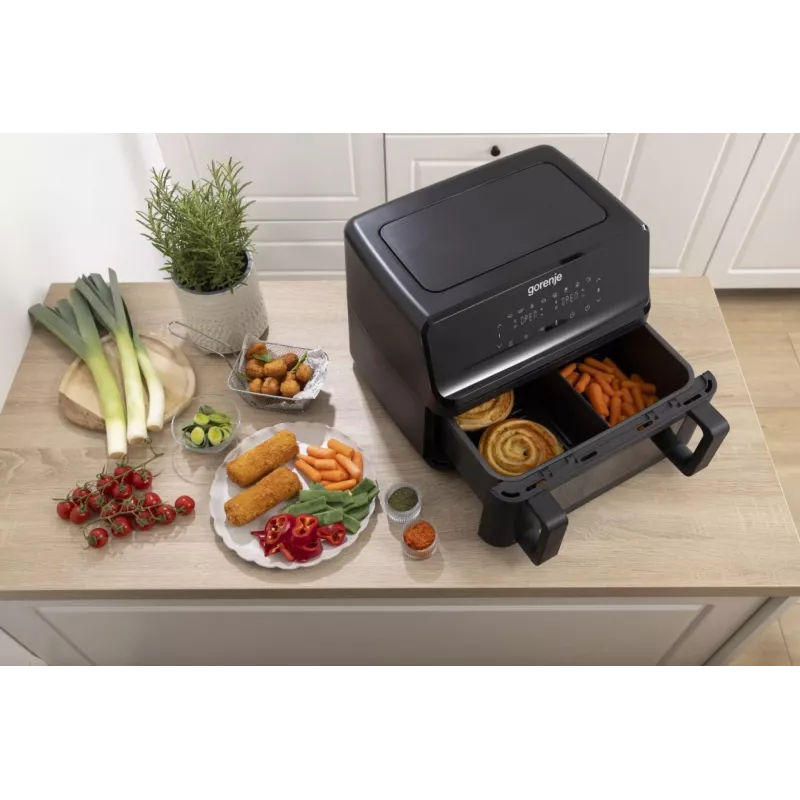 Gorenje Airfryer | AF2700BP | Moc 2700 W | Pojemność 9 L | Czarny