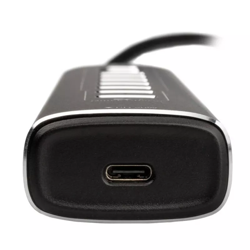 Nitro Concepts UH1, 10-portowy hybrydowy hub USB, USB 3.2