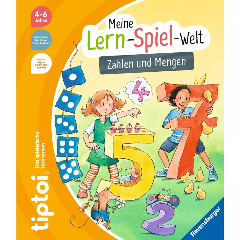 tiptoi Meine Lern-Spiel-Welt: Liczby i ilości, Książka edukacyjna