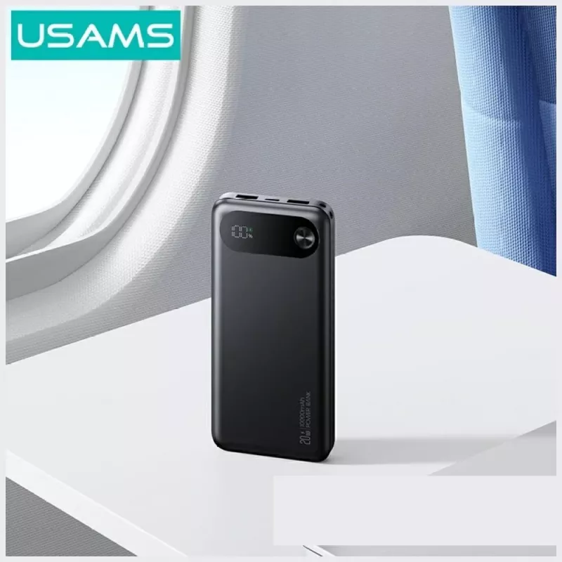 Przenośny powerbank usams PB80 10000mAh 20W PD biały