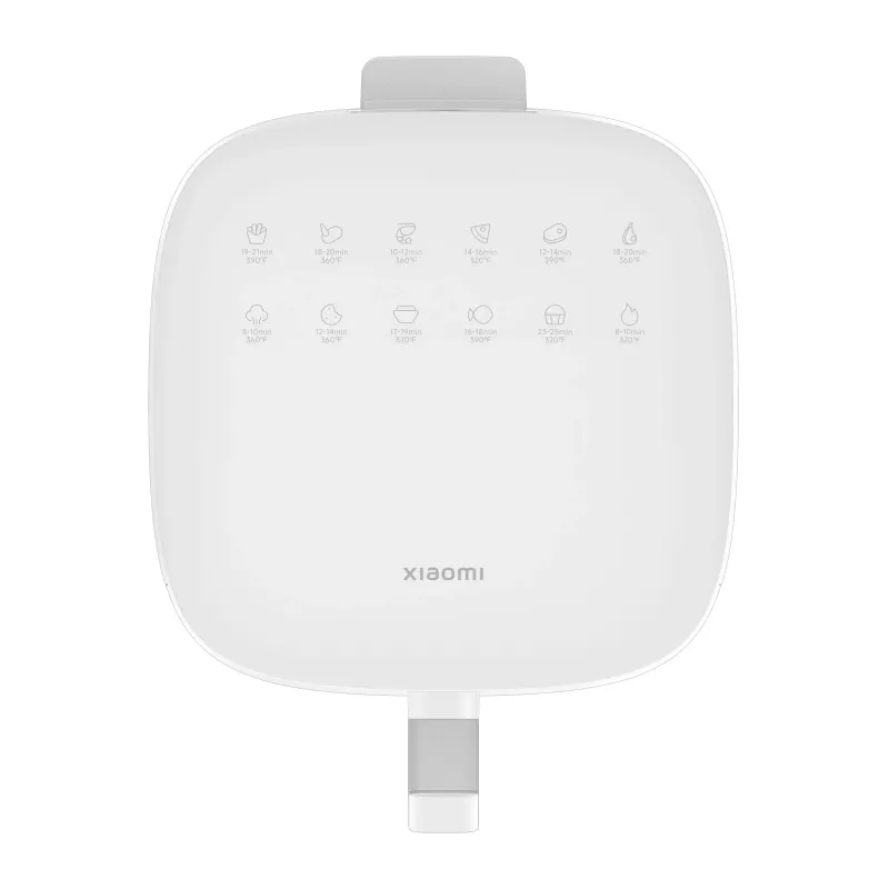 Frytkownica na gorące powietrze Xiaomi MAF13 — 6 l, 1550 W, 12 programów, 80–200°C, wyjmowana misa z powłoką nieprzywierającą, biała