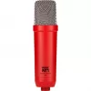 Studyjny mikrofon pojemnościowy RØDE NT1 Signature czerwony — kardioidalny, 20–20000 Hz, czułość -32 dB, XLR (3-pin), 313 g